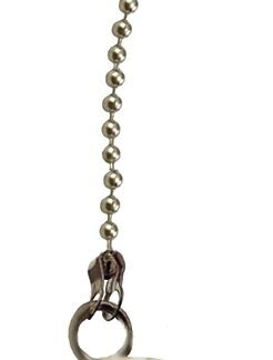 Atron FA124 Beaded Soccer Ball Pull Chain, 12 in L Chain, Nickel