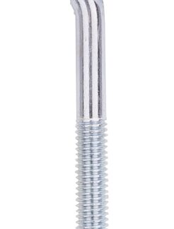 ProSource LR286 Eye Bolt, 9.5 mm Thread, Machine Thread, 3 in L Thread, 1-5/8 in Dia Eye, 292 lb Working Load, Steel Sells in Quantity of 10