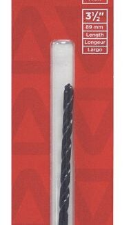 Task T55810 Drill Bit, 5/32 in Dia, 3-1/2 in OAL, Percussion, Flat Shank