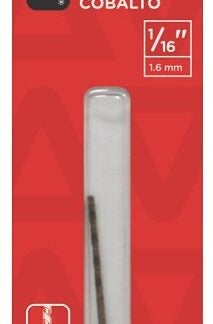 Task T50116 Drill Bit, 1/16 in Dia, 1/PK