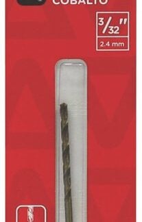 Task T50332 Drill Bit, 3/32 in Dia, 1/PK