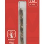 Task T50532 Drill Bit, 5/32 in Dia, 1/PK