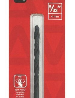 Task T40532 Drill Bit, 5/32 in Dia, 1/PK