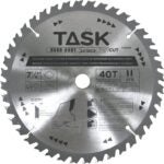 Task Hardbody T22652B Finishing Saw Blade, 7-1/4 in Dia, 5/8 in Arbor, 40-Teeth, Carbide Cutting Edge