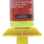 Task T27110 Construction Line Reel, 250 ft L Line, Fluorescent Yellow Line