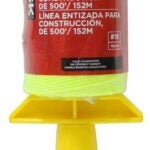 Task T27210 Construction Line Reel, 500 ft L Line, Fluorescent Yellow Line