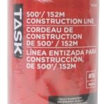 Task T27216 Construction Line, 500 ft L Line, Fluorescent Yellow Line