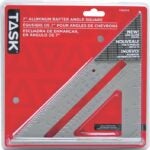 Task T58005 Triangular Rafter Square, Aluminum, 7 in L