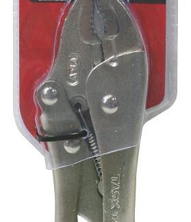 Task T25412 Locking Plier, 7 in OAL, Soft Touch Grip Handle