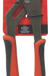 Task T25343 Groove Joint Plier, 10 in OAL, Soft Touch Grip Handle