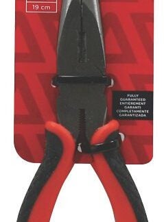 Task T25382 Plier, 7-1/2 in OAL, Soft Touch Grip Handle