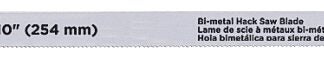 Task T22552B Hacksaw Blade, 10 in L, 24 TPI Sells in Quantity of 10