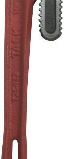 Task T25432 Pipe Wrench, 10 in L, Milled Jaw, Steel, I-Beam Handle