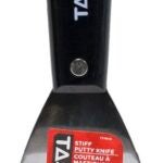 Task T37843 Stiff Putty Knife, 3 in W Blade, HCS Blade, Nylon Handle