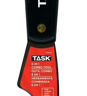 Task T37930 Combination Tool with Screw Bit, 2-3/8 in W Blade, HCS Blade, Nylon Handle