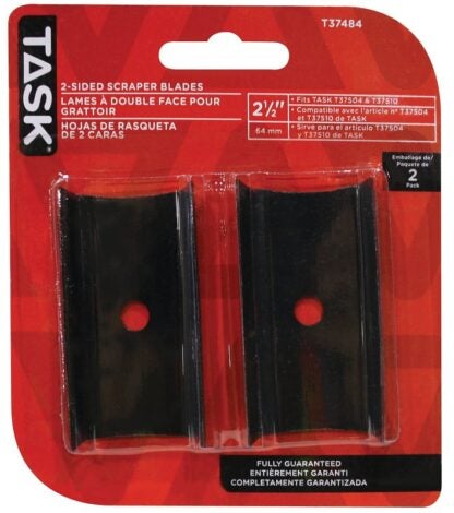 Task T37484 Scraper Blade, 2-Side Blade, 2-1/2 in W Blade