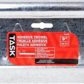 Task T34250 Adhesive Spreader, Saw Tooth Blade, Steel Blade