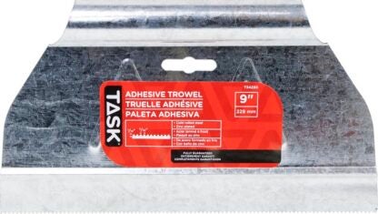 Task T34250 Adhesive Spreader, Saw Tooth Blade, Steel Blade