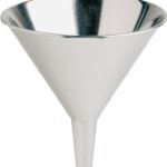 LubriMatic 75-012 Funnel, 56 oz, Steel, 9 in H