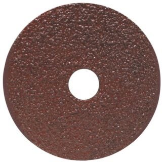 Task T41224B Sanding Disc, 4-1/2 in Dia, 24 Grit, Fiber Backing Sells in Quantity of 25