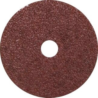 Task T50024B Sanding Disc, 5 in Dia, 24 Grit, Fiber Backing Sells in Quantity of 25