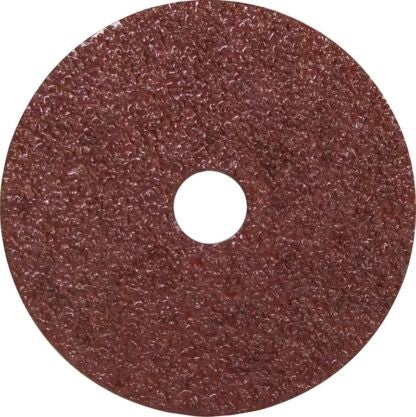 Task T50024B Sanding Disc, 5 in Dia, 24 Grit, Fiber Backing Sells in Quantity of 25