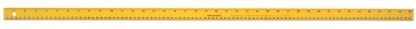 Task T58100 Yardstick, SAE, Metric Graduation, Aluminum, Black/Yellow