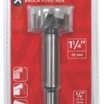 Task T22609 Drill Bit, 1-1/4 in Dia, 1/4 in Dia Shank, Hex Shank