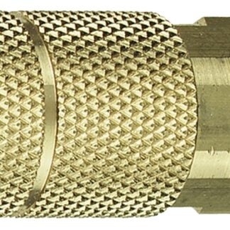 Tru-Flate 13-135 Coupler, 1/4 in, FNPT, Brass