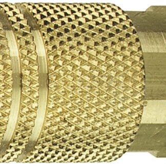 Tru-Flate 13-235 Coupler, 1/4 in, FNPT, Brass