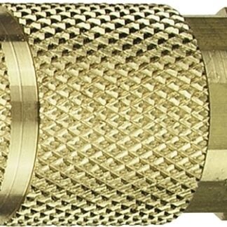 Tru-Flate 13-335 Coupler, 1/4 in, FNPT, Brass