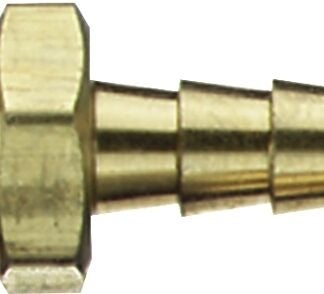 Tru-Flate 21-123 Air Hose Fitting, 1/4 in, MNPT x Barb, Brass