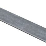 National Hardware N180-059 Flat Stock, 1-1/4 in W, 48 in L, 0.12 in Thick, Steel, Galvanized, G40 Grade