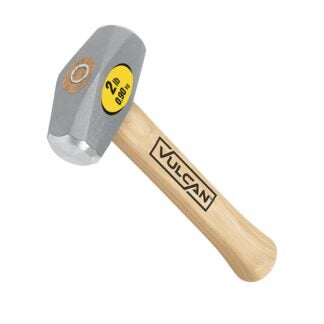 Vulcan 34518 Hammer, 2 lb Head, Drilling, Forged Milled Head, Steel Head