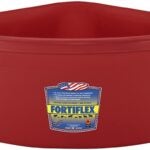 Fortex-Fortiflex CF-24R Corner Feeder, 24 qt Volume, Rubber Polymer, Red