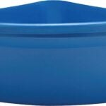 Fortex-Fortiflex CF-24BL Corner Feeder, 24 qt Volume, Rubber Polymer, Blue