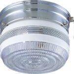 Boston Harbor F13CH01SW-6859CL3 Single Light Ceiling Fixture With Pull Chain, 120 V, 60 W, 1-Lamp, A19 or CFL Lamp