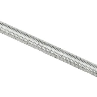 Stanley Hardware N218-289 Threaded Rod, 5/16-24 Thread, 36 in L, Steel, Zinc, UNF Thread