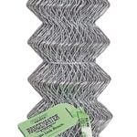 Rangemaster 010659 EZ Roll Chain-Link, 50 ft L, 48 in H, 12-1/2 Gauge, Zinc