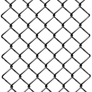 Rangemaster 10661 EZ Roll Chain-Link, 50 ft L, 72 in H, 12-1/2 Gauge, Zinc