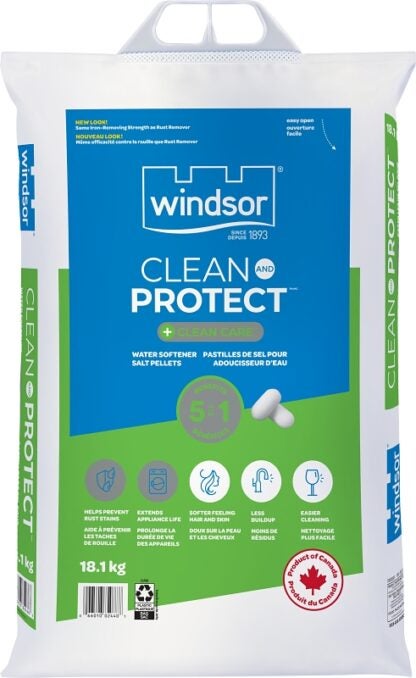 Windsor Windsor System Saver 2440 Water Softening Salt, 18.1 kg Bag, Pellets