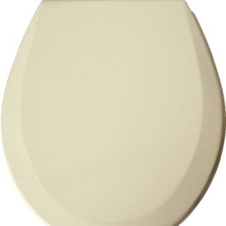 Mayfair 41EC 006/46EC Toilet Seat, Round, Molded Wood, Bone, Twist Hinge