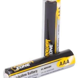 PowerZone LR03-8P-DB Battery, 1.5 V Battery, AAA Battery, Zinc, Manganese Dioxide, and Potassium Hydroxide Sells in Quantity of 12