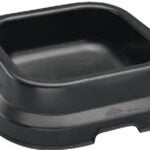 Fortex-Fortiflex SLP-10BX Low Feed Pan, 10 Quarts Volume, Fortalloy Plastic, Black