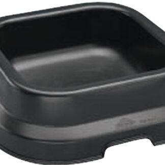 Fortex-Fortiflex SLP-10BX Low Feed Pan, 10 Quarts Volume, Fortalloy Plastic, Black