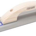 Vulcan 17717 Concrete Float, 16 in L Blade, 3-1/2 in W Blade, 3/16 in Thick Blade, Magnesium Blade, Round End Blade