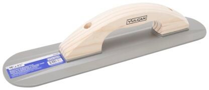 Vulcan 17717 Concrete Float, 16 in L Blade, 3-1/2 in W Blade, 3/16 in Thick Blade, Magnesium Blade, Round End Blade