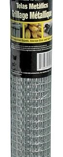 Jackson Wire 11 03 12 13 Hardware Cloth, 5 ft L, 24 in W, 19 Gauge, 1/2 x 1/2 in Mesh, Galvanized