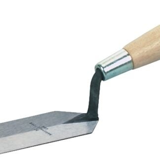 Marshalltown 52 Margin Trowel, 5 in L Blade, 2 in W Blade, HCS Blade, Wood Handle