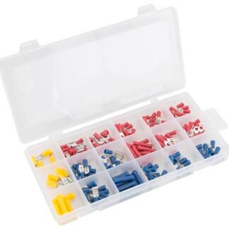 ProSource CP-1803L Electrical Terminals and Connectors Repair Kit, Plastic, 180 -Piece